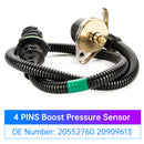 Volvo FH16 FL6 FM10 FM7 FH12 4 PINS Boost Pressure Sensor 20552760 20909613-8