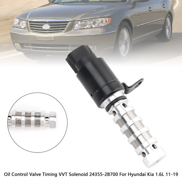 Oil Control Valve Timing VVT Solenoid 24355-2B700 For Hyundai Kia 1.6L 11-19