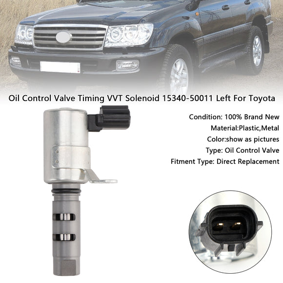Oil Control Valve Timing VVT Solenoid 15340-50011 Left For Toyota