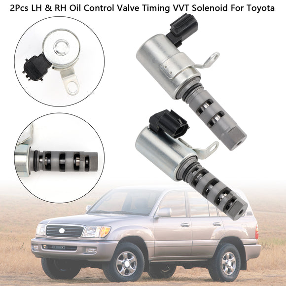 2Pcs LH & RH Oil Control Valve Timing VVT Solenoid For Toyota