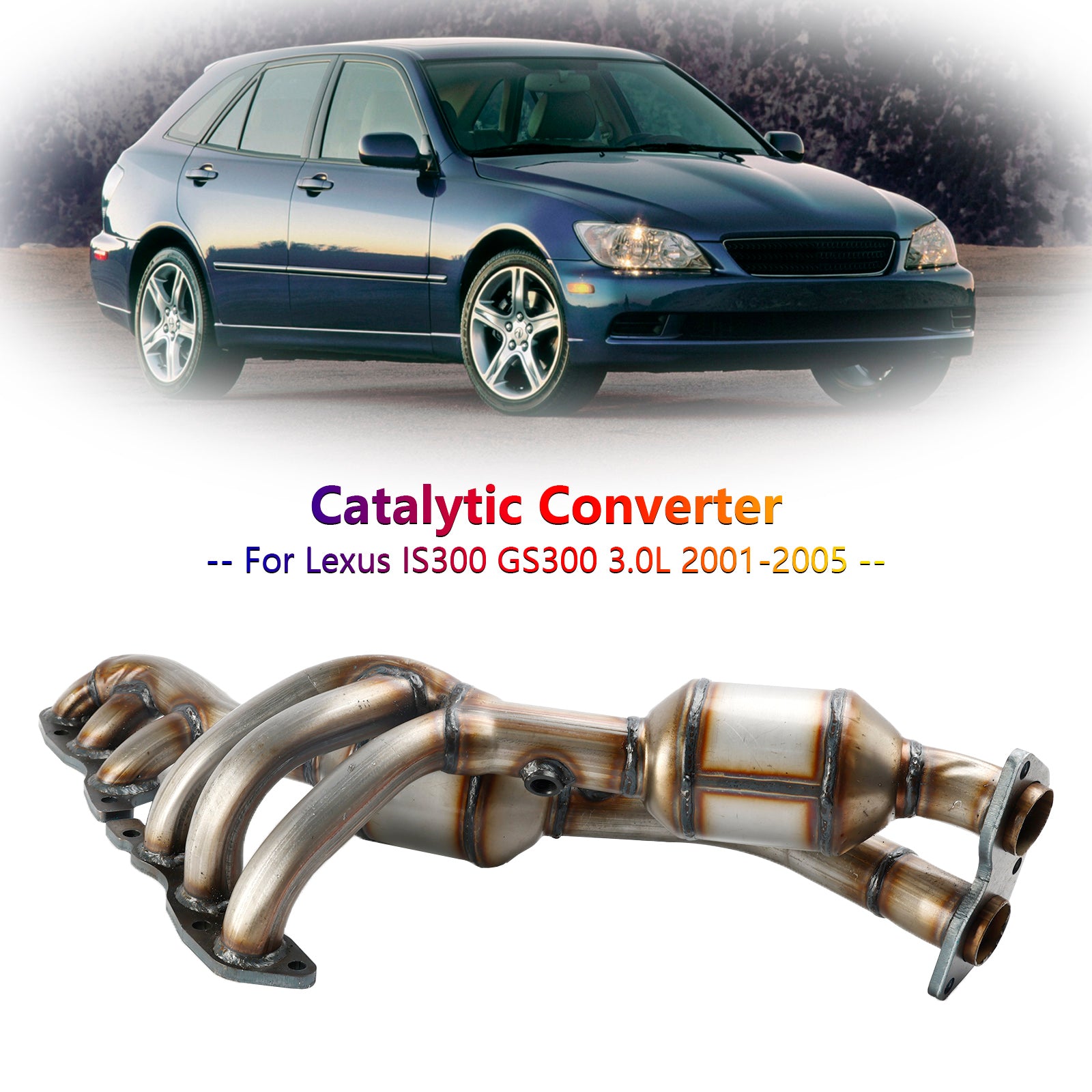 Lexus 2001 -2005 IS300 3.0L Manifold Catalytic Converter