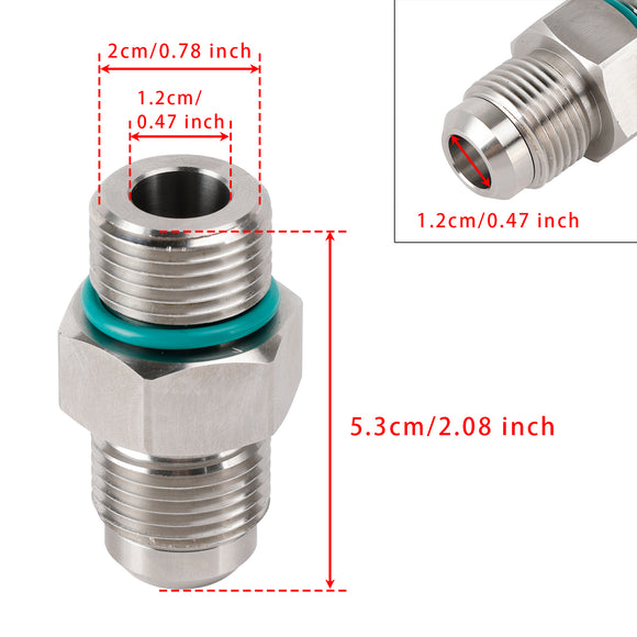 Fuel Pump Straight Fuel Check Valve Fitting 042211 3348332 For  Cummins N14