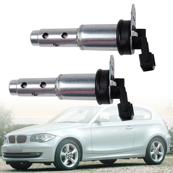 2Pcs Oil Control Valve Timing VVT Solenoid 11367585425 For BMW 1 E81 2006-2012