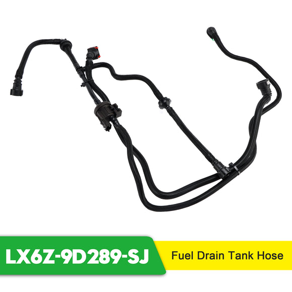 LX6Z-9D289-SJ Fuel Drain Tank Hose for Ford Bronco Sport Escape 2020-2025