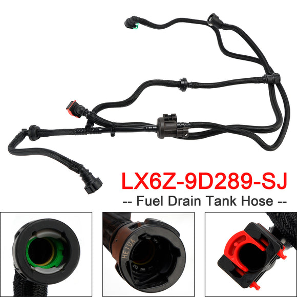 LX6Z-9D289-SJ Fuel Drain Tank Hose for Ford Bronco Sport Escape 2020-2025
