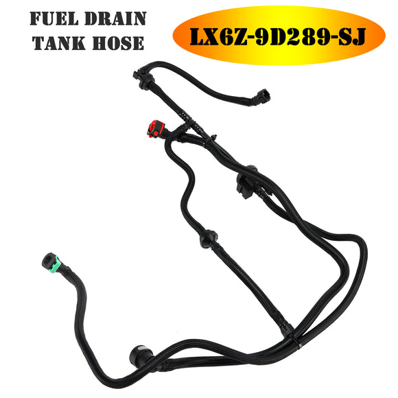 LX6Z-9D289-SJ Fuel Drain Tank Hose for Ford Bronco Sport Escape 2020-2025