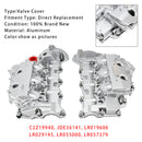 Pair Aluminum Valve Cover For Land Rover Discovery Range Rover 3.0 V6 306DT-4