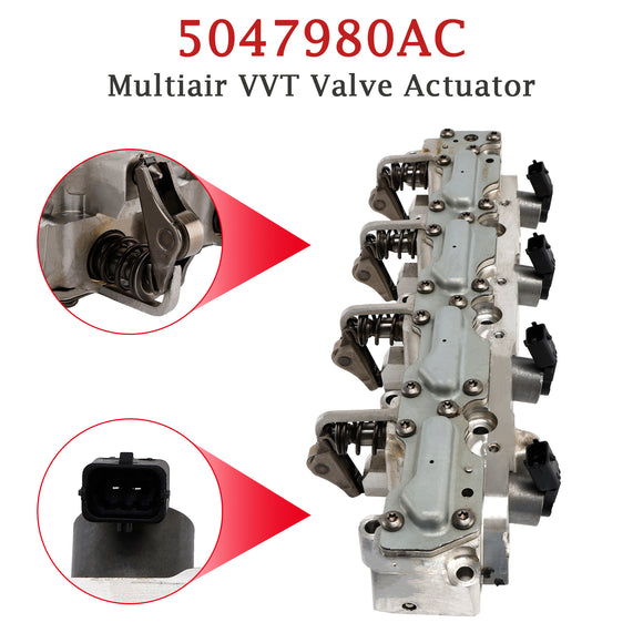 Dodge Fiat Jeep 2.4L 2014-2023 5047980AC Multiair VVT Valve Actuator