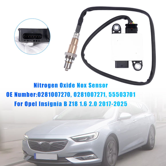 Nox Sensor 55503701 0281007270 For Opel Insignia B Z18 1.6 2.0 2017-2025