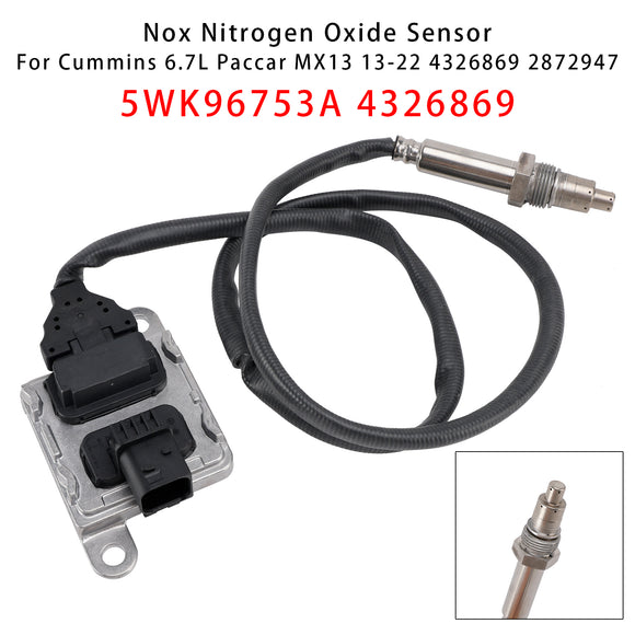 Nox Nitrogen Oxide Sensor For Cummins 6.7L Paccar MX13 13-22 4326869 2872947