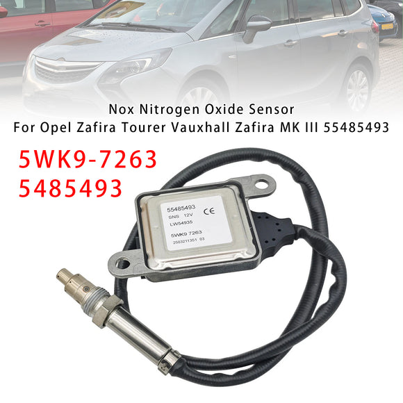 Opel Zafira Tourer Vauxhall Zafira MK III 55485493 Nox Nitrogen Oxide Sensor