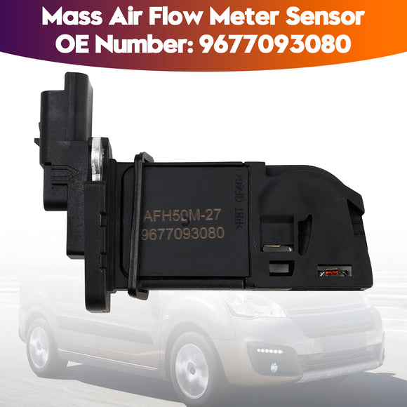 Mass Air Flow Meter Sensor 9677093080 For Citroen Peugeot 1.6 Blue HDI