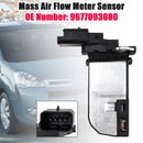 Mass Air Flow Meter Sensor 9677093080 For Citroen Peugeot 1.6 Blue HDI-5