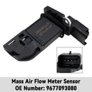 Mass Air Flow Meter Sensor 9677093080 For Citroen Peugeot 1.6 Blue HDI-6