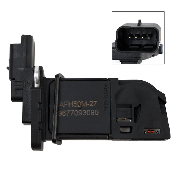 Mass Air Flow Meter Sensor 9677093080 For Citroen Peugeot 1.6 Blue HDI