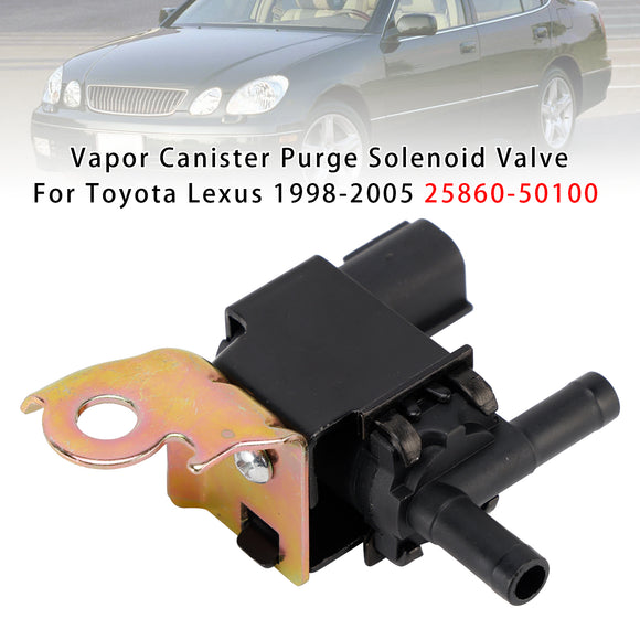 Vapor Canister Purge Solenoid Valve For Toyota Lexus 1998-2005 25860-50100