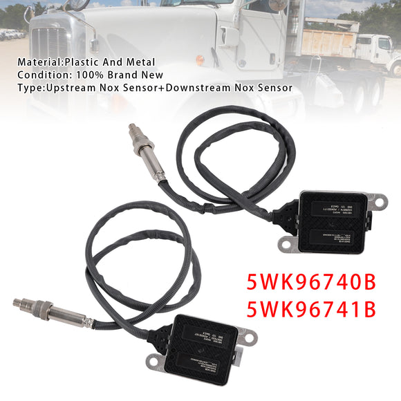 Kit Of Nox Sensor For Cummins ISX DIESEL 13-18 5WK96740B 5WK96741B 4326874