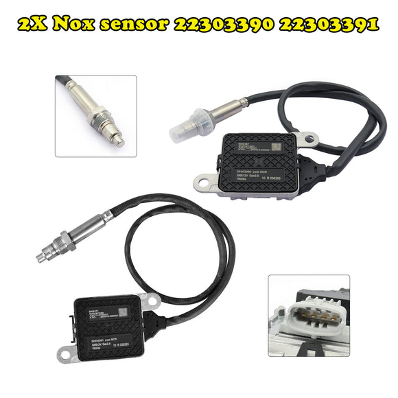 2x Nox sensor 22303390 22303391 For Volvo Truck D11 D13 D16 Mack