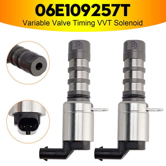2PCS Variable Valve Timing VVT Solenoid for Audi A6 A7 A8 Q5 Q7 RS3 06E109257T