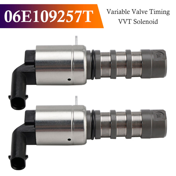 2PCS Variable Valve Timing VVT Solenoid for Audi A6 A7 A8 Q5 Q7 RS3 06E109257T