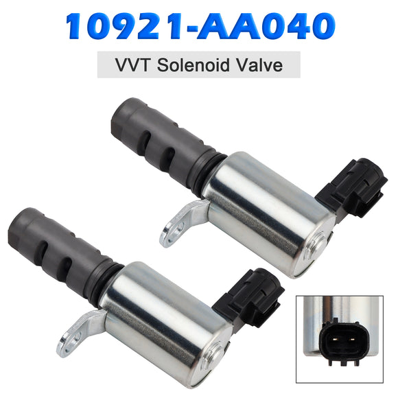 2 PCS VVT Solenoid Valve 10921-AA040 for Subaru Legacy Outback Forester 06-12