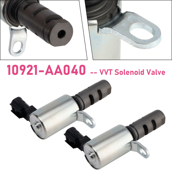 2 PCS VVT Solenoid Valve 10921-AA040 for Subaru Legacy Outback Forester 06-12