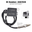 Nitrogen Oxide NOx Sensor 12V 3687930 Fit For Cummins 11.9L 15L ISX15-4