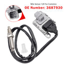 Nitrogen Oxide NOx Sensor 12V 3687930 Fit For Cummins 11.9L 15L ISX15-5