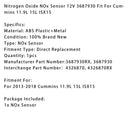 Nitrogen Oxide NOx Sensor 12V 3687930 Fit For Cummins 11.9L 15L ISX15-13