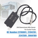 24V Downstream Nitrogen Oxygen NOx Sensor 2294291 For Scania Trucks-3