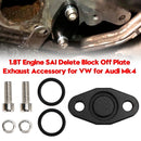 VW Audi Mk4 1.8T Engine SAI Delete Block Off Plate Exhaust Accessory-15
