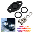 VW Audi Mk4 1.8T Engine SAI Delete Block Off Plate Exhaust Accessory-7