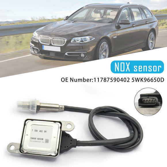 NOX sensor 11787590402 5WK96650D for BMW 5 F10 5 Touring F11 523i 528i 530i N53