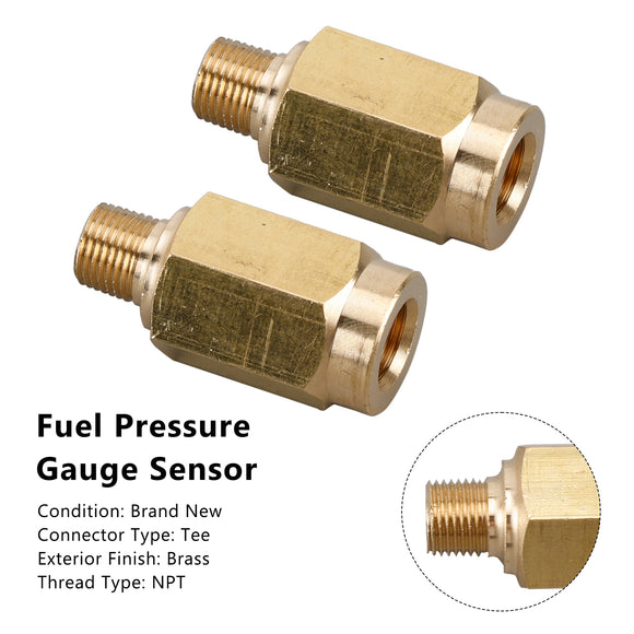 2x Diesel Fuel Pressure Gauge Sensor Fit Dodge Ram 12-Valve 24-Valve 5.9L 6.7L