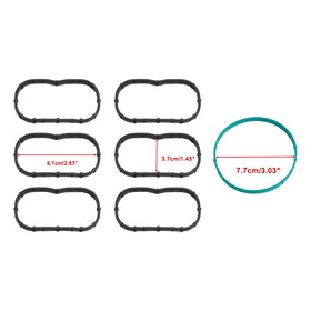 Engine Intake Manifold Seal Oring Gasket Set 97649 Fit Chevrolet Colorado - 0