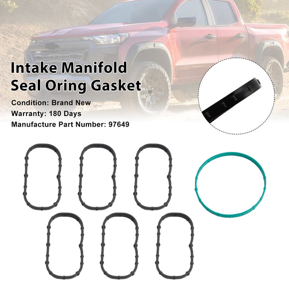 Engine Intake Manifold Seal Oring Gasket Set 97649 Fit Chevrolet Colorado