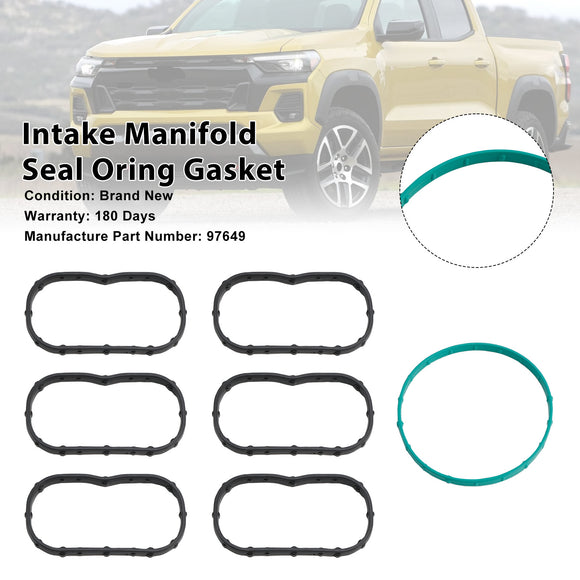 Engine Intake Manifold Seal Oring Gasket Set 97649 Fit Chevrolet Colorado