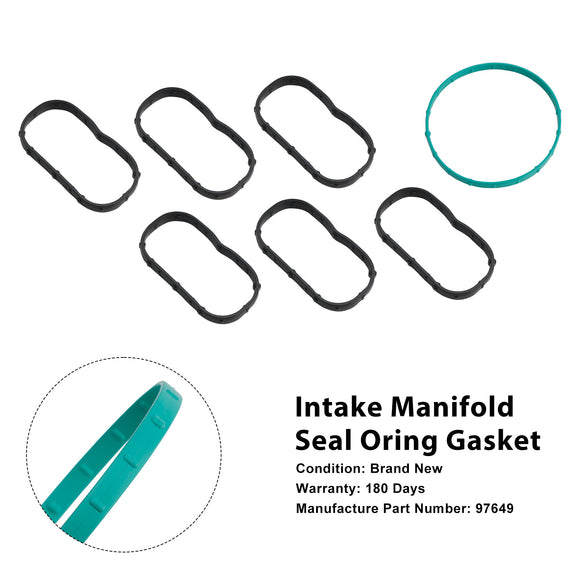 Engine Intake Manifold Seal Oring Gasket Set 97649 Fit Chevrolet Colorado