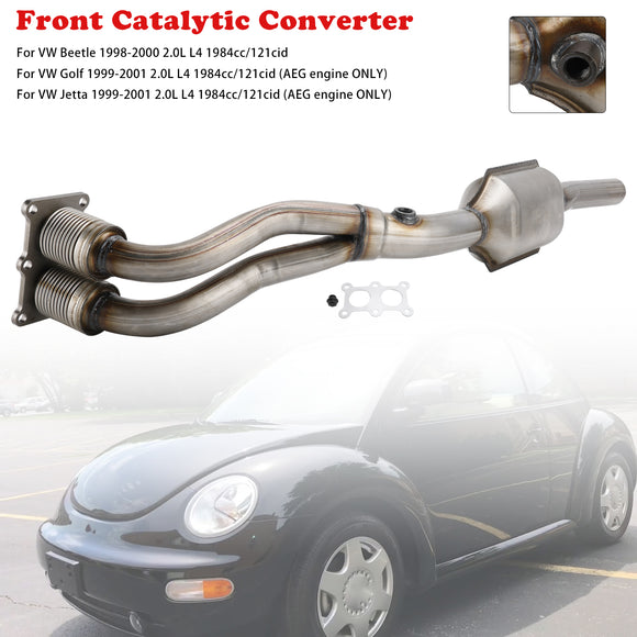 1999-2000 Volkswagen Beetle/99-01 Jetta/Golf 2.0L Catalytic Converter