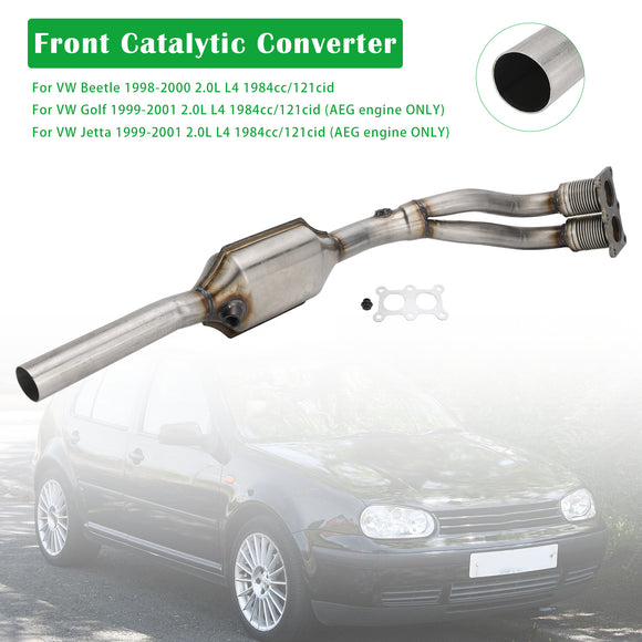 1999-2000 Volkswagen Beetle/99-01 Jetta/Golf 2.0L Catalytic Converter