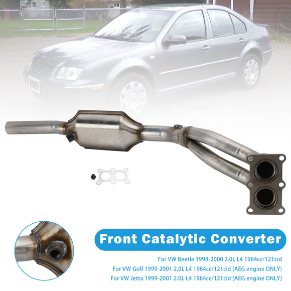 1999-2000 Volkswagen Beetle/99-01 Jetta/Golf 2.0L Catalytic Converter