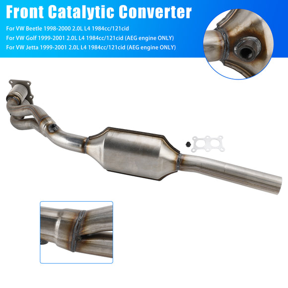 1999-2000 Volkswagen Beetle/99-01 Jetta/Golf 2.0L Catalytic Converter