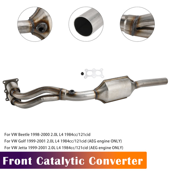 1999-2000 Volkswagen Beetle/99-01 Jetta/Golf 2.0L Catalytic Converter