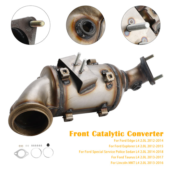 Ford Edge 2.0L Turbo 2012-2014 OBD II Front Catalytic Converter