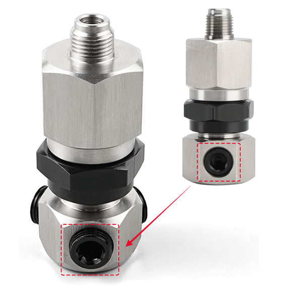 2x Oil Pressure Sensor Adapter For Honda Acura RSX 2002-2006 K Series K20 K24