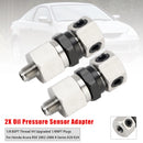 2x Oil Pressure Sensor Adapter For Honda Acura RSX 2002-2006 K Series K20 K24-4