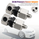 2x Oil Pressure Sensor Adapter For Honda Acura RSX 2002-2006 K Series K20 K24-5