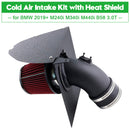 Cold Air Intake Kit with Heat Shield for BMW 2019+ M240i M340i M440i B58 3.0T-4