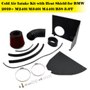 Cold Air Intake Kit with Heat Shield for BMW 2019+ M240i M340i M440i B58 3.0T-5
