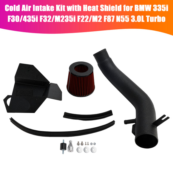 Cold Air Intake Kit for BMW 335i F30/435i F32/M235i F22/M2 F87 N55 3.0L Turbo